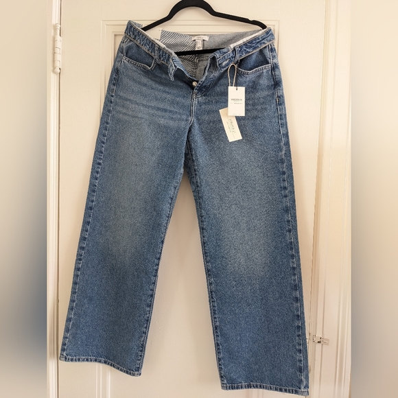 New Mom jeans mid rise Straight-Leg - Picture 4 of 12